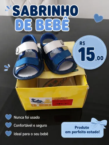 Sandalia de bebê 