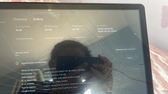 Notebook que vira tablet, positivo