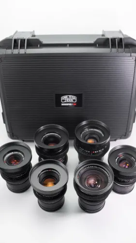 Kit 6 lentes Carl Zeiss Jena MC - Cine