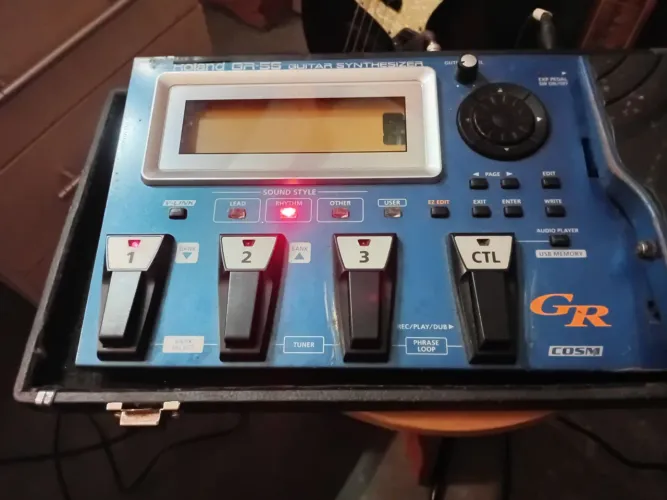 GR 55 Roland sintetizador pra guitarra 