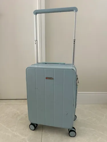 Mala de bordo policarbonato de alto padrão, tamanho ANAC bagagem de mão de até 10kgs