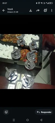 07 unidades Acabamento Docol misturador invicta sem uso perfeito estado 