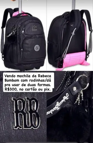 Mochila que usa de duas formas