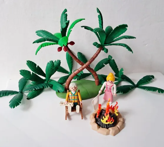 Playmobil Casal na Floresta dos Coqueiros