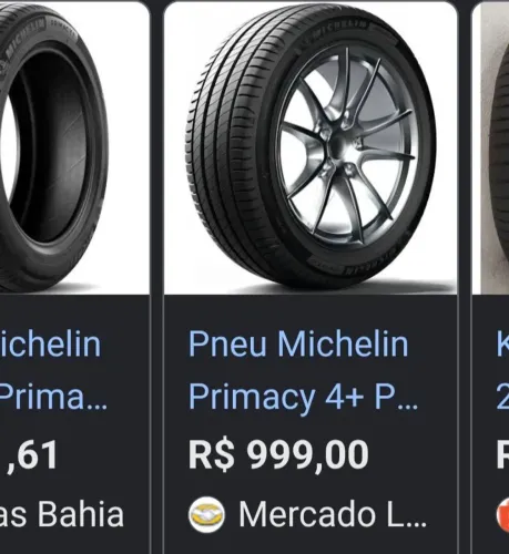 Pneu aro 17 Michelin