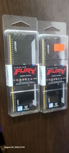 KF436C18BB2A/32 - Memória de 32GB DIMM DDR4 3600Mhz FURY Beast RGB