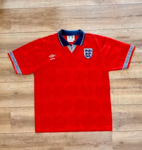 Camisa Inglaterra 1990/1992, original da época