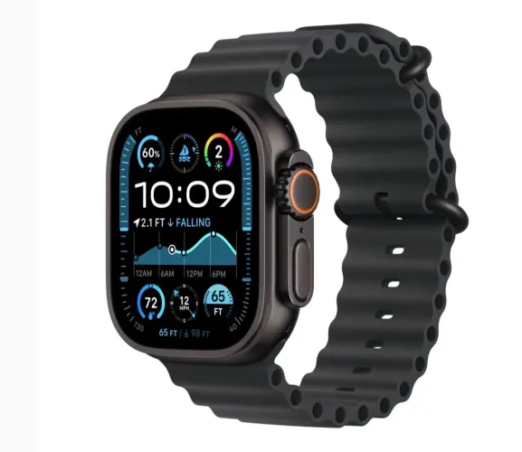 Apple Watch Ultra 3 49mm Black Ocean Band / Novo/ Lacrado