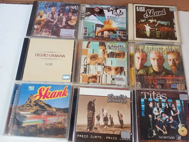 Lote 11 CDs bandas brasileiras! 
