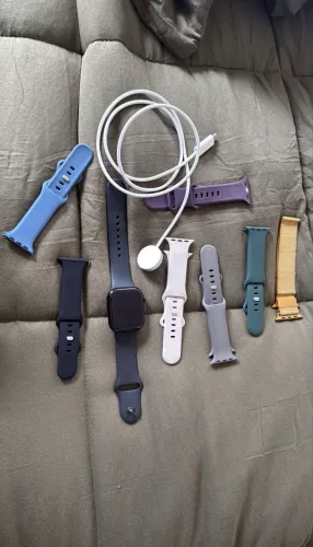 Apple Watch series 10 46 mm + GPS CELULAR 8 pulseiras 
