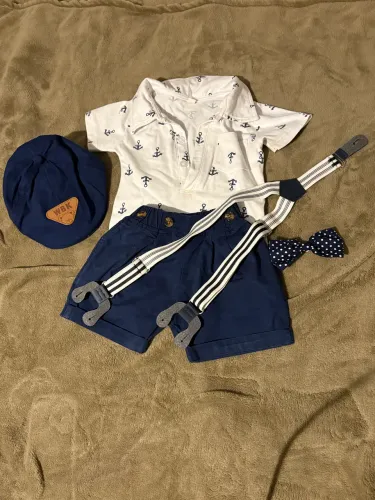 Conjunto infantil marinheiro 18 meses