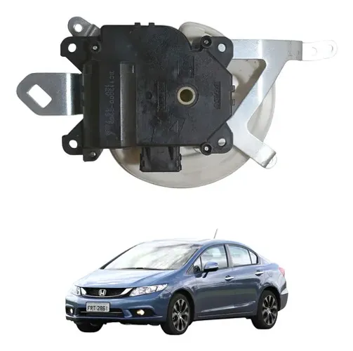Atuador Caixa Ar Condicionado Honda Civic 2012 2013 A 2016 Preto