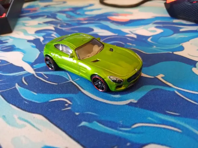 Hot Wheels - Mercedes-AMG GT 50th - Nightburnerz LOOSE (USADO)