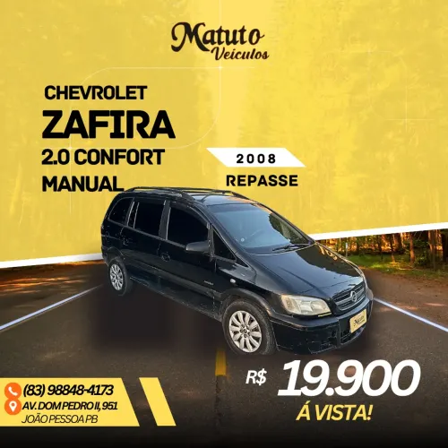 Chevrolet Zafira Comfort 2.0 MPFI Flexpower 8V 5P 2008