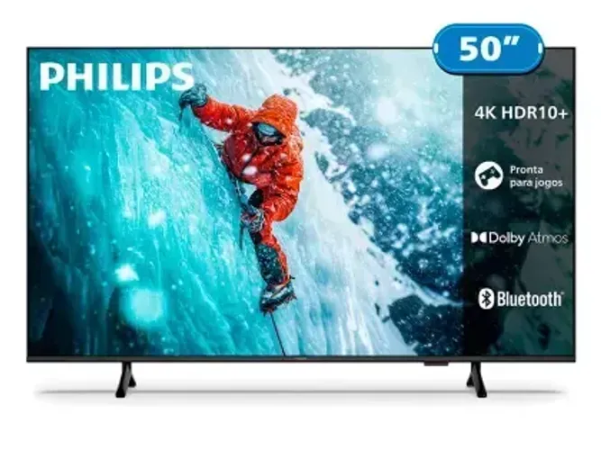 Tv Philips 50" 4K Led UHD HDR10+