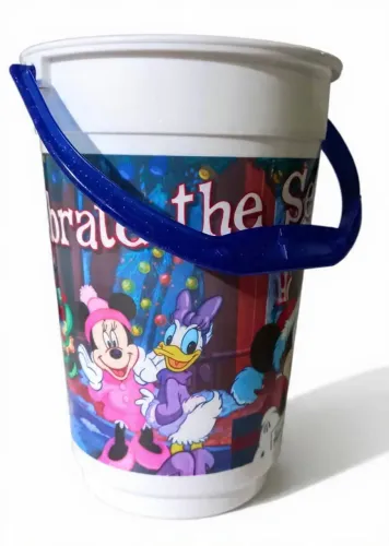 Balde de Pupoca Disney 1992,adquirido no Parque.