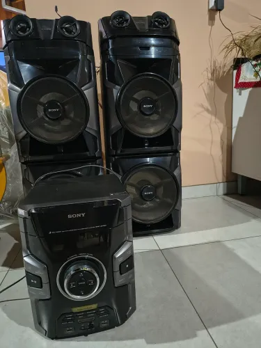 Aparelho de som sony modelo HSB gpx 80