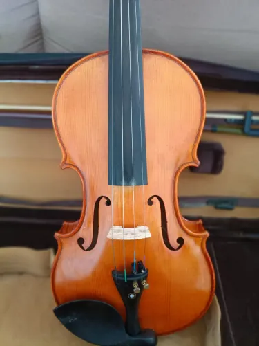Violino Eagle Vk-664 Série Limitada Concerto Master Ajustado C/ Cavalete Teller *** 