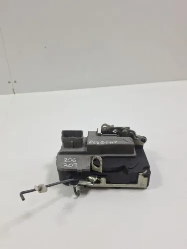Fechadura Porta Dianteira Direita Peugeot 206/207 2007/2014