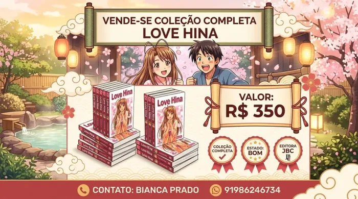Coleção Love Hina Completo 