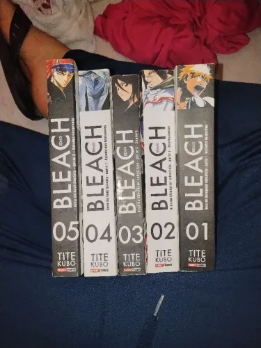 Bleach remix vol 1 ao 5, ótima condição