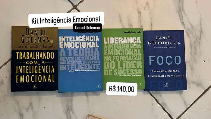 Kit Inteligência emocional - Daniel Goleman 