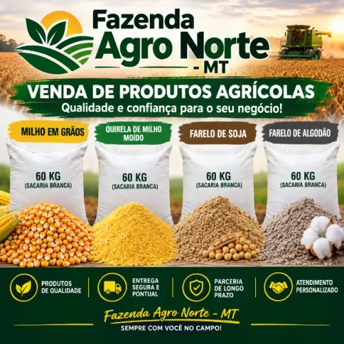 MILHO E PRODUTOS AGRÍCOLAS