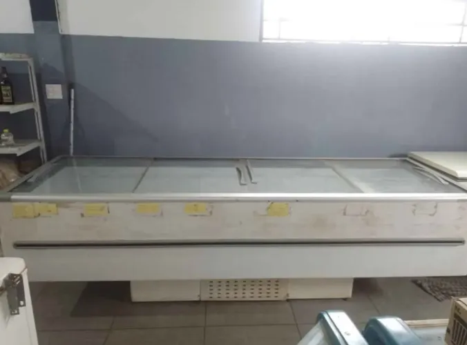 Ilha/freezer para congelados 