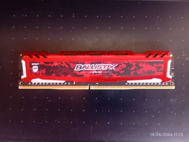 Memória DDR4 Ballistix 3200 mhz