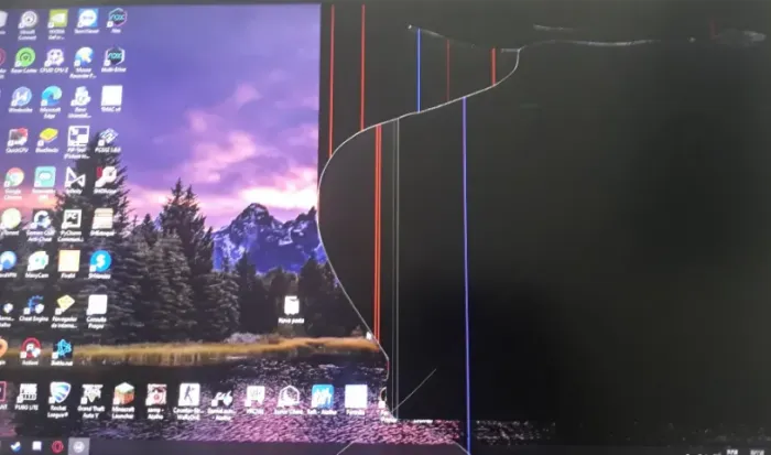 Monitor LG 29 Polegadas UltraWide Para reparo na tela