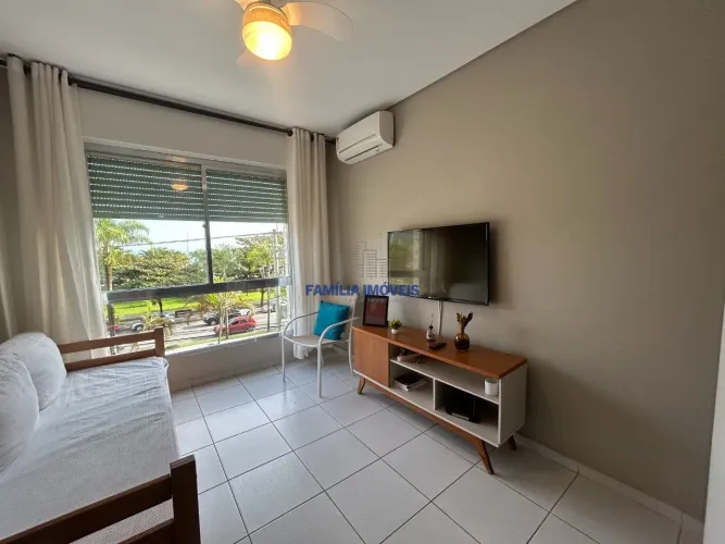 Alugar apartamento 1 quarto mobiliado vista mar Aparecida Santos