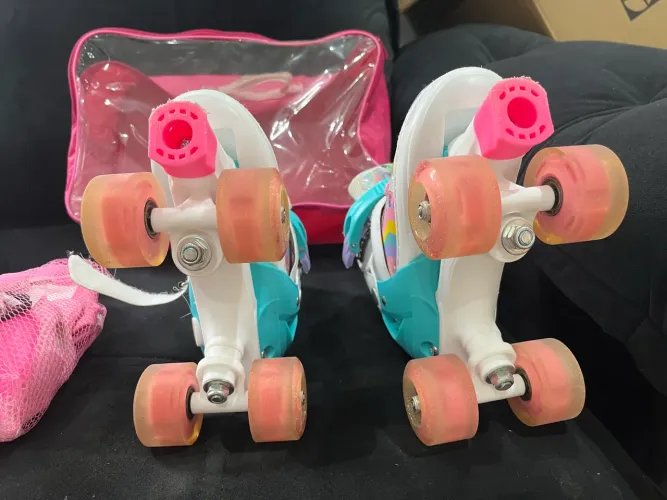 Par de patins infantil