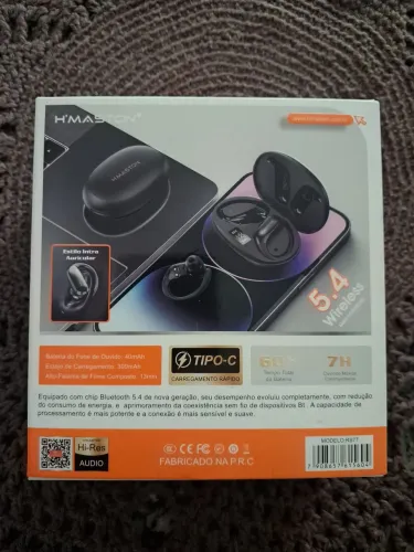 Fone de ouvido Bluetooth