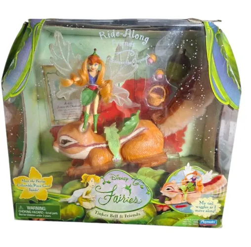 Tinker Bell Sininho - Fada Beck e o Esquilo Scamper Playmates