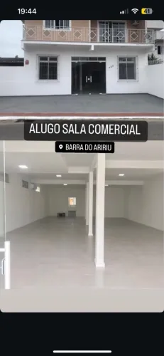 Sala Comercial de 142 m² na Barra do Aririú