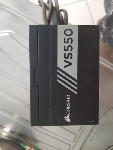 Fonte corsair VS550 80 plus white certified