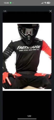 Camisa ciclismo MTB enduro DH fast house G top zero