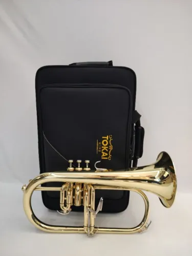Flugelhorn Tokai Tfh-400L Sib - Laqueado -NOVO- Parcelo 18x