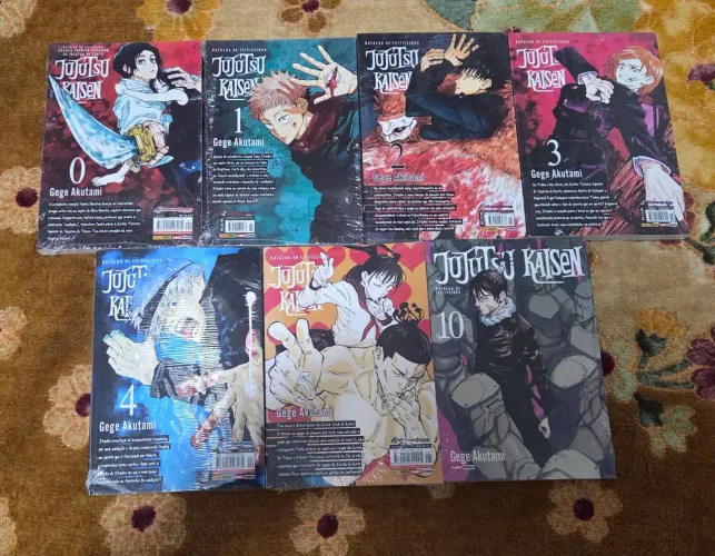 Lote coleção manga Jujutsu