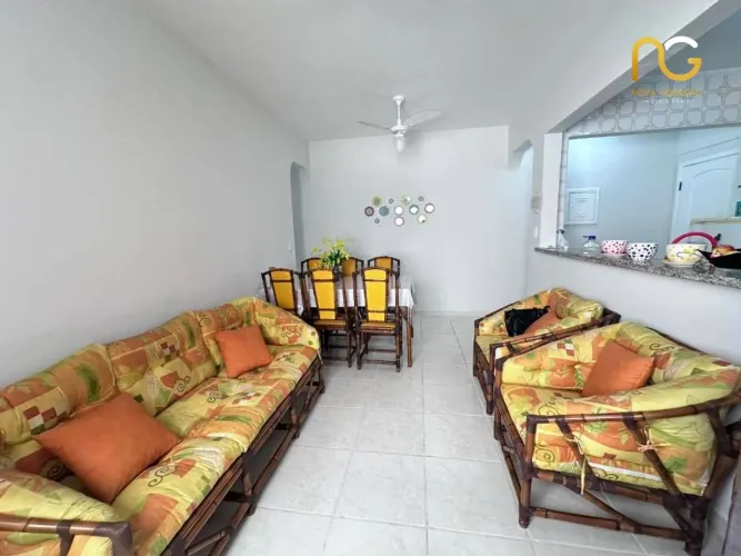 Apartamento com 2 dormitórios à venda, 75 m² por R$ 360.000,00 - Solemar - Praia Grande/SP