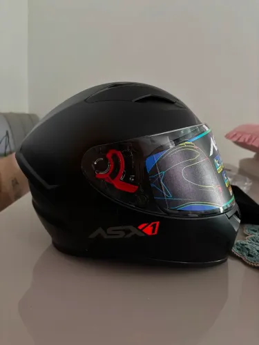 Capacete ASX CITY SOLID PRETO GRAFITE
