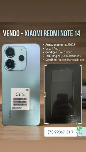 XIOAMI REDMI NOTE 14 256Gb