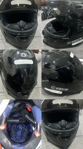 Capacete Stealth Preto