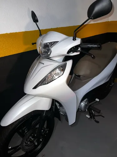 Honda Biz 125 Flex 2026 Branca | 9km | Quitada | IPVA Pago