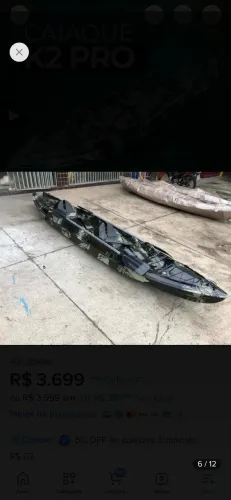Caiaque k2 semi-novo