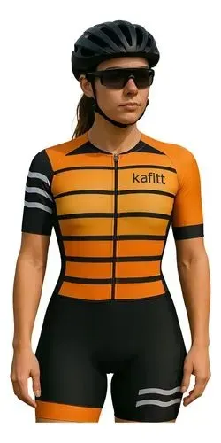 Macaquinho feminino ciclismo
