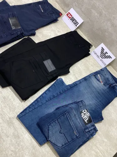 Calças Jeans Diesel e Armani com Stretch