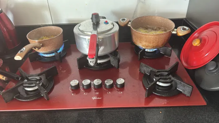 Fogão cooktop Fischer 5 bocas 