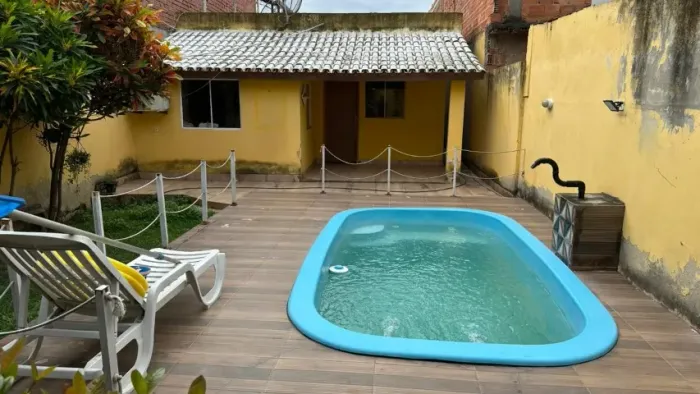 Casa de 3 quartos com piscina de 12.000l - Penha - Campos dos Goytacazes/RJ