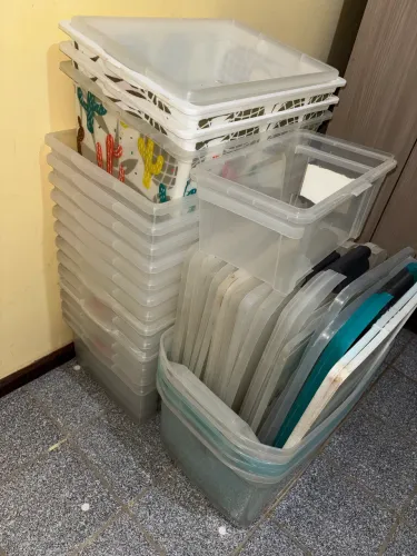 Caixas de Plástico